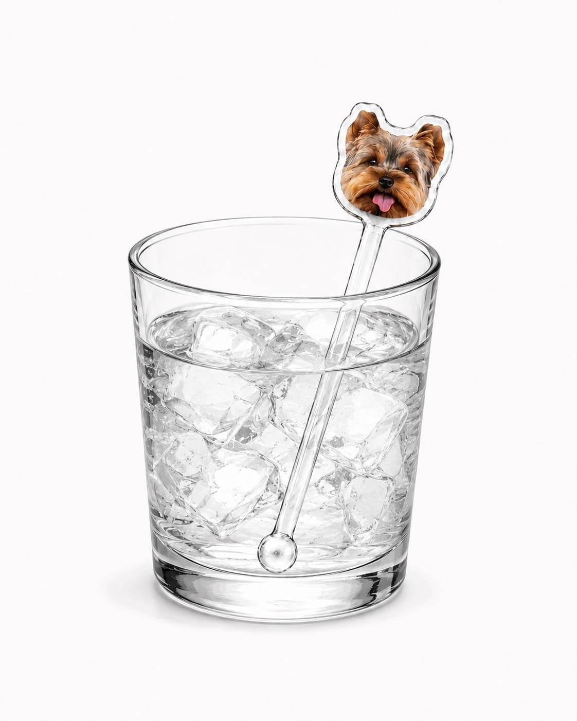 Custom Acrylic Drink Stirrers, Personalized Cocktail Stirrers, Stir Sticks, Pet Portrait Drink Stirrers, Custom Wedding Cocktail Stirrers