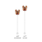 Custom Acrylic Drink Stirrers, Personalized Cocktail Stirrers, Stir Sticks, Pet Portrait Drink Stirrers, Custom Wedding Cocktail Stirrers
